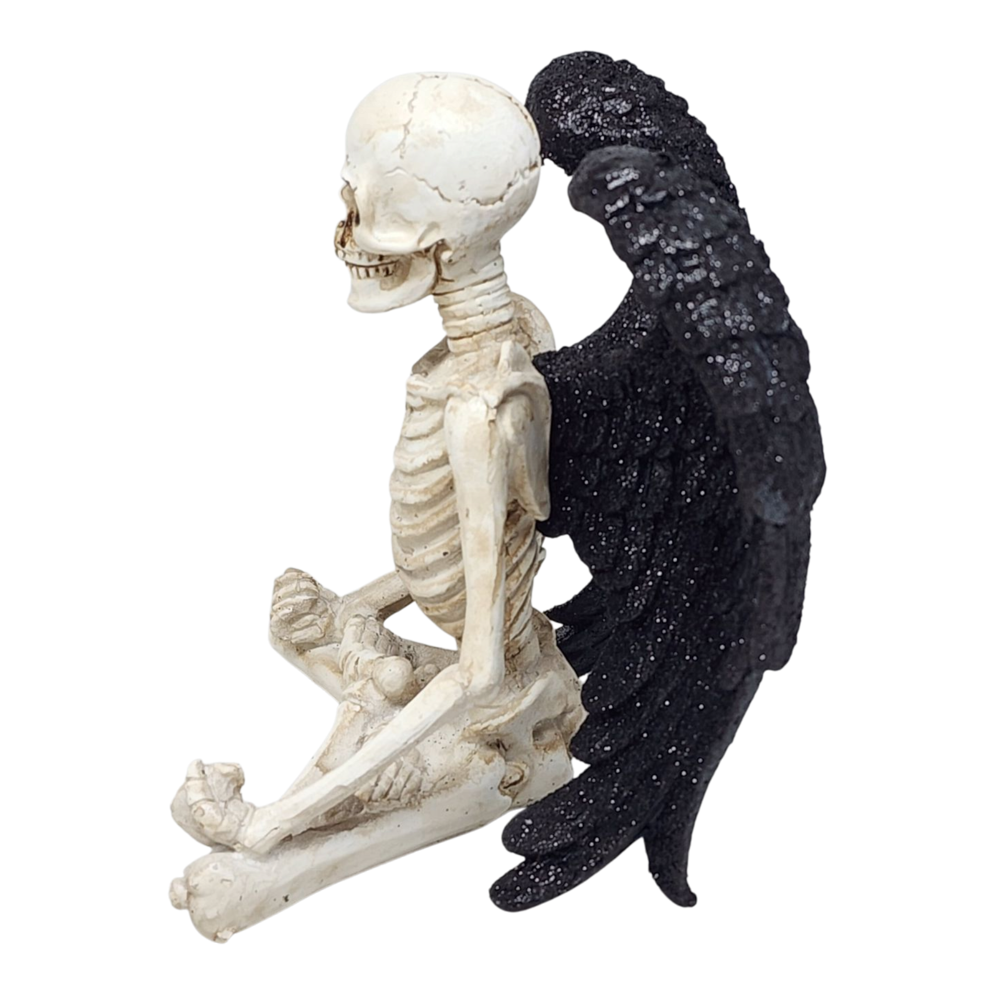 Yoga Skeleton Figurine - Sukhasana Pose