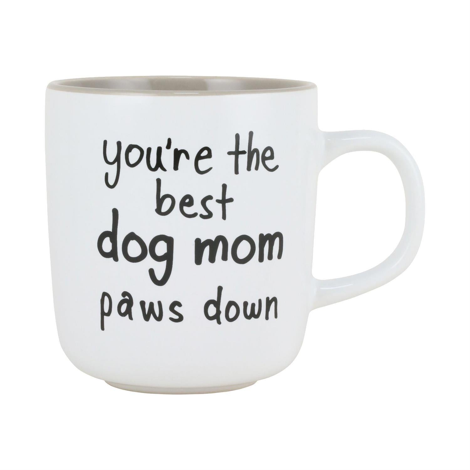 You're the best dog mom paws down - Mug
