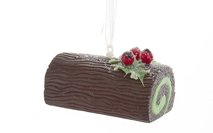 Yule Log Cake Ornament -