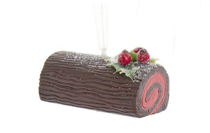 Yule Log Cake Ornament -
