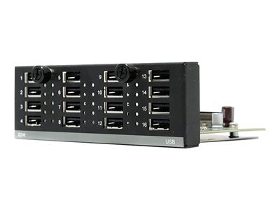 ZPE - Expansion module - USB x 16 - for P/N: M2-CELL-A, M2-S064, M2-S128, NSR-COVER, NSR-DISK-EXPN, NSR-FAN-IN, NSR-FAN-OUT NSR-16USB-EXPN