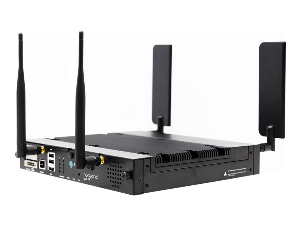 ZPE Nodegrid Gate SR - Router - DSL modem 4-port switch - 1GbE GSR-T8-UPG1