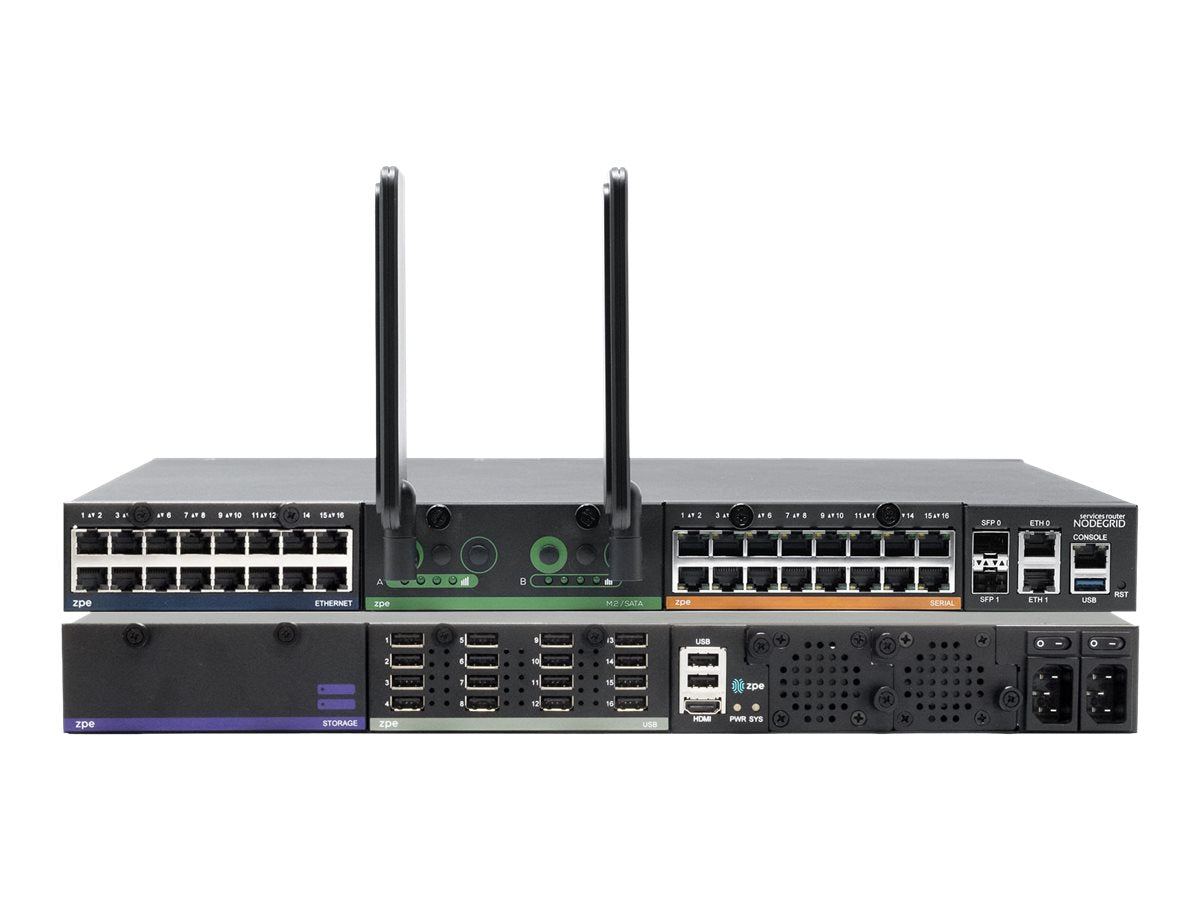 ZPE Nodegrid Net SR - Router - DSL modem 1GbE NSR-LITE-DAC