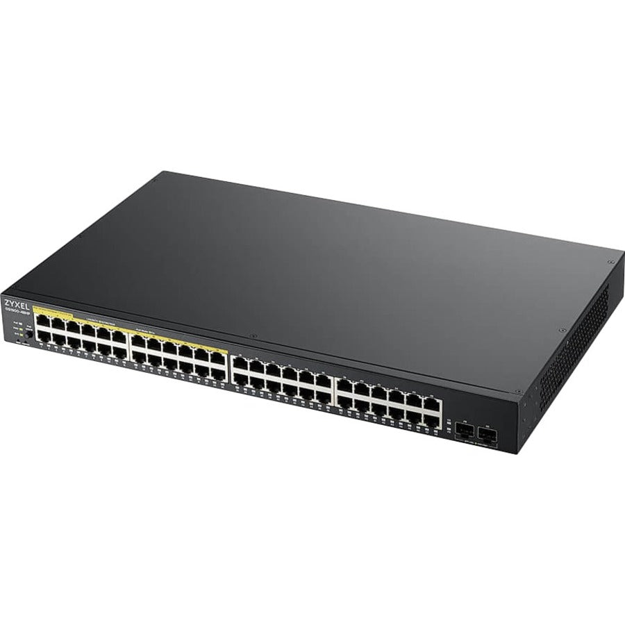 ZYXEL GS1900-48HPV2 Smart Managed Switch - 48-Port GbE PoE+ Enterprise Switch | TecISoft