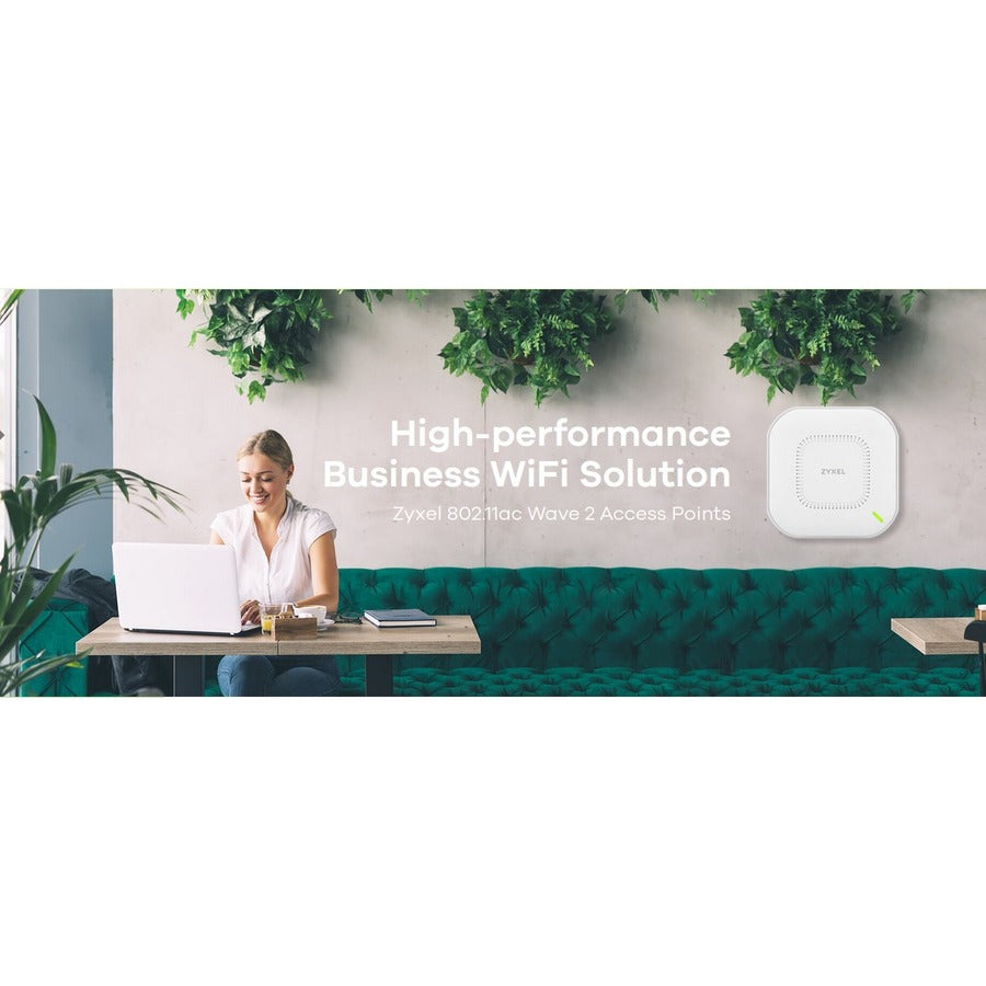 ZYXEL WAC500 Dual Band IEEE 802.11 a/b/g/n/ac 1.17 Gbit/s Wireless Access Point