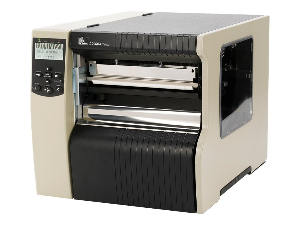 Zebra 220Xi4 - Label printer - direct thermal / thermal transfer - - 203 dpi - up to 600 inch/min - parallel, USB, LAN,
