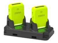Zebra - Barcode scanner charging cradle - output connectors: 2 - for Zebra RS2100