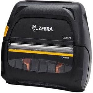 Zebra DT Printer ZQ521, media width 4.45''/113mm; English/Latin fonts, 802.11ac/Bluetooth 4.1, stnd battery, US/Canada certs ZQ52-BUW0000-00