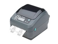 Zebra GX420d - Label printer - direct thermal - - 203 dpi - up to 359.1 inch/min - parallel, USB, serial - cutter
