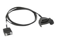 Zebra RS232 Communication and Charging Cable - Serial cable - DB-9 (F) to handheld connector (M) - for Zebra MC3000,