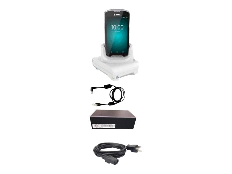 Zebra Single Slot USB/Charging ShareCradle Kit - Healthcare - docking cradle - USB - for Zebra TC51-HC, TC52-HC
