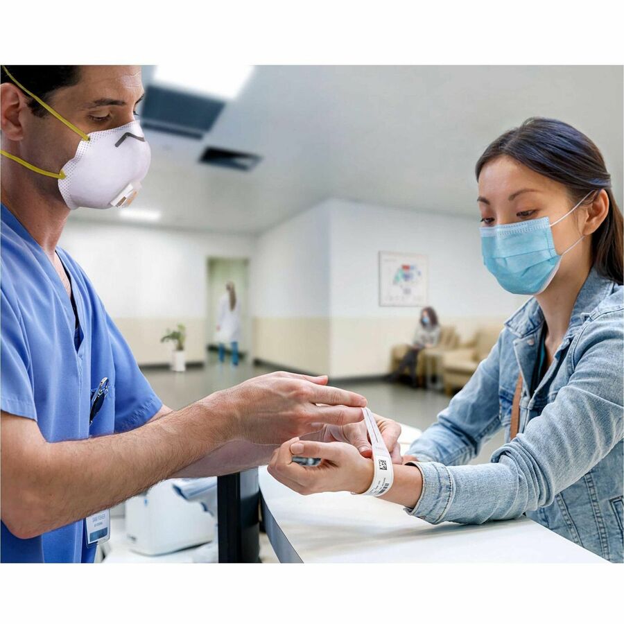 Zebra ZD510-HC Direct Thermal Printer - Monochrome - Portable - Wristband Print - Ethernet