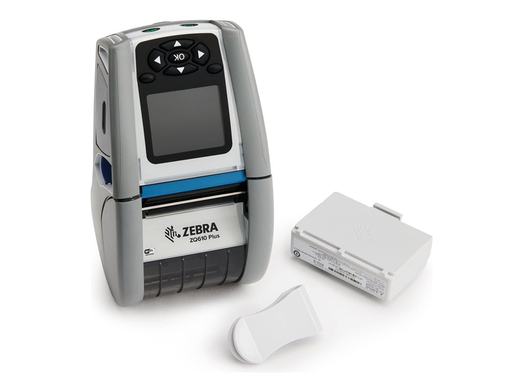 Zebra ZQ600 Series ZQ610 Plus-HC - Label printer - direct thermal - - 203 dpi - up to 271.7 inch/min - USB, NFC,