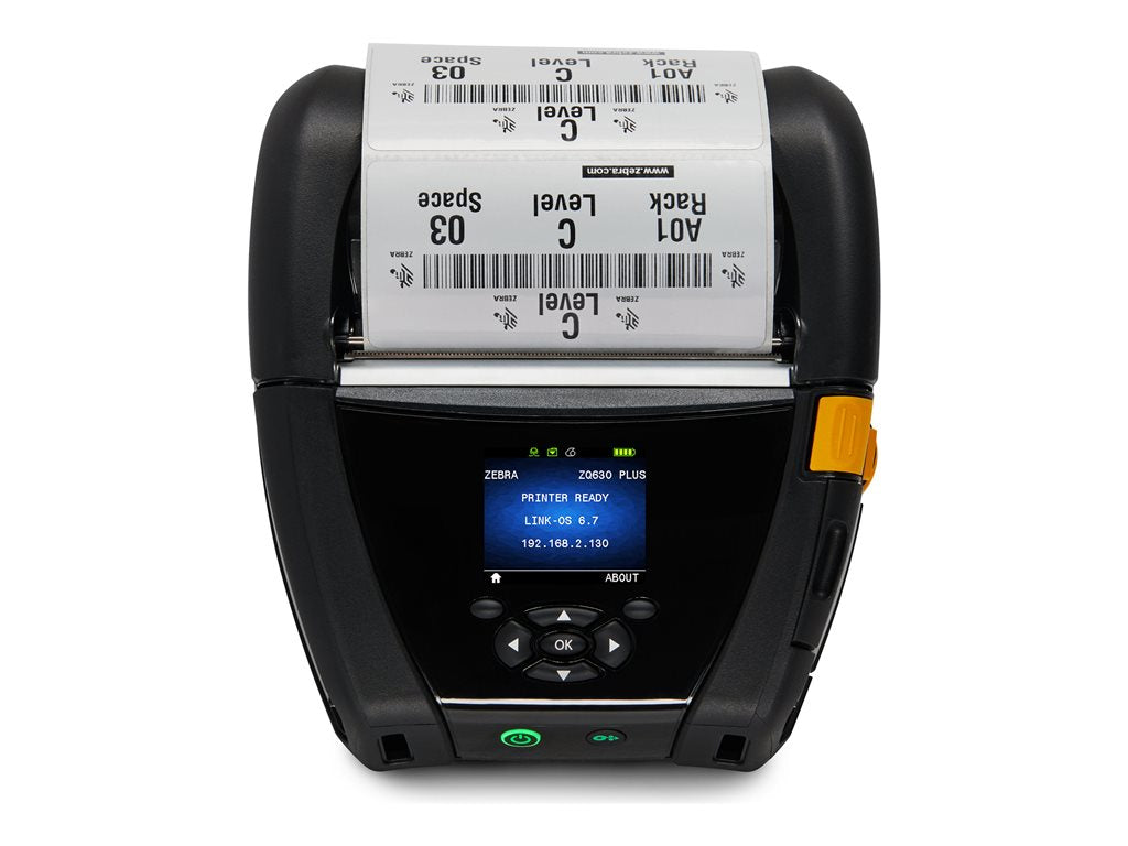 Zebra ZQ600 Series ZQ630 Plus - Label printer - direct thermal - - 203 dpi - up to 271.7 inch/min - Wi-Fi(ax),