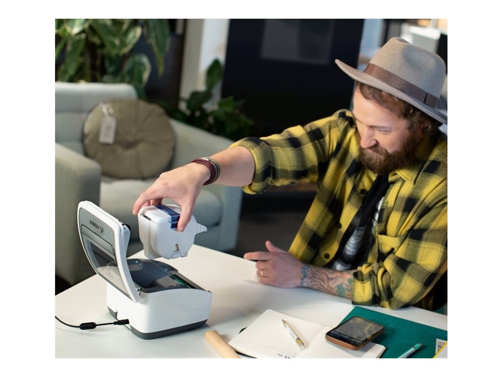 Zebra ZSB Series ZSB-DP24 - Label printer - direct thermal - - 300 x 300 dpi - up to 255.1 inch/min - Bluetooth, Wi-Fi