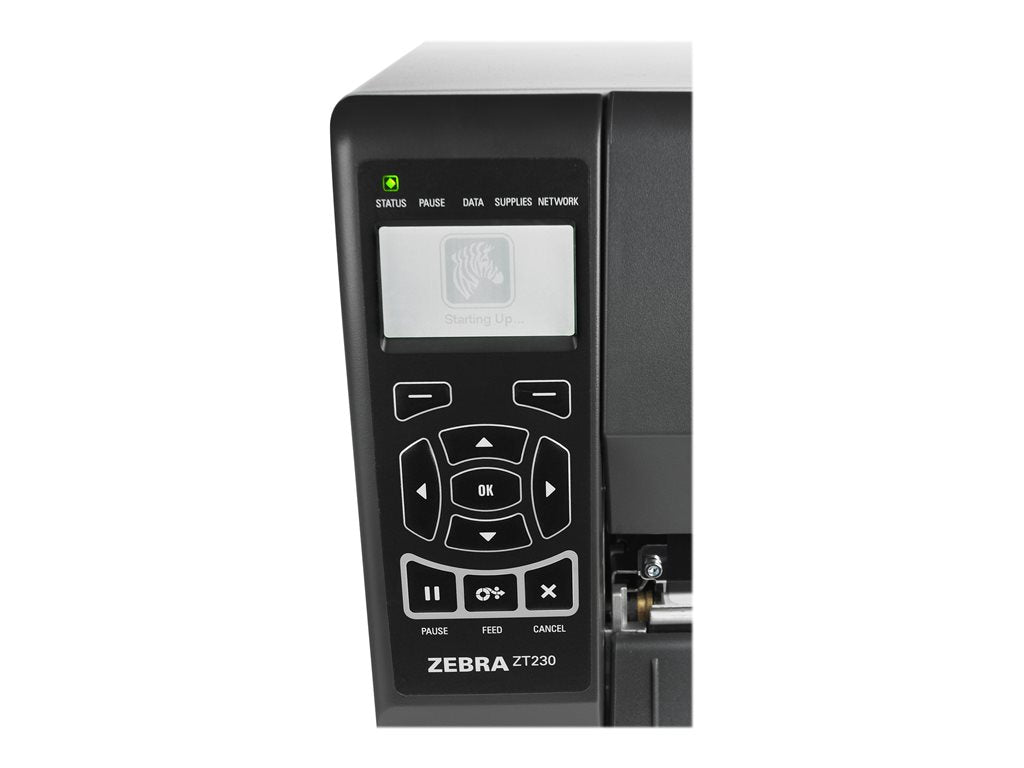 Zebra ZT230 - Label printer - direct thermal - - 203 dpi - up to 359.1 inch/min - USB, serial