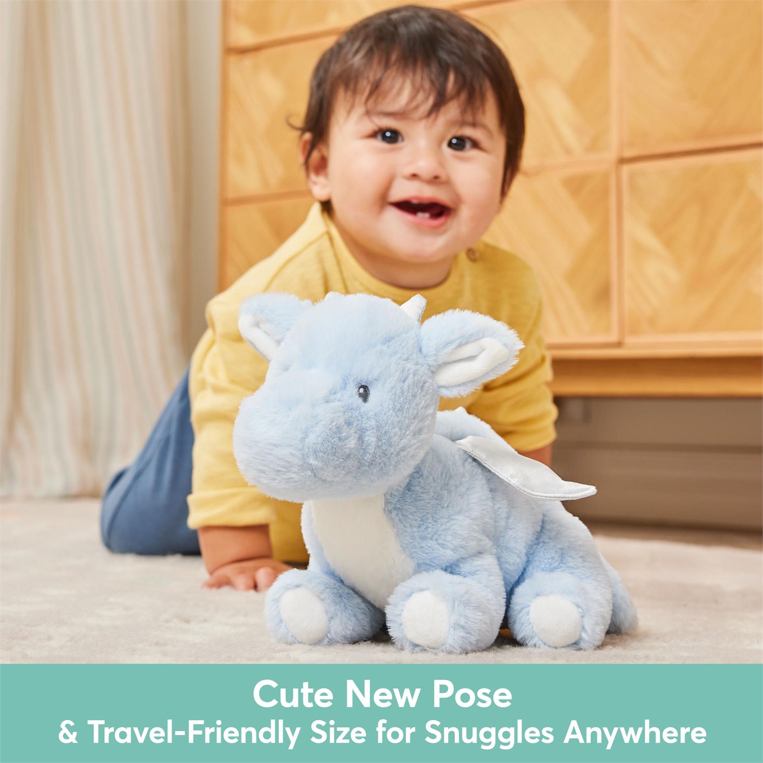 Zephie Blue Dragon Plush