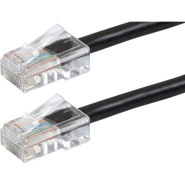 Zeroboot Series Cat6 24Awg Utp Ethernet Network Patch Cable, 5Ft Black