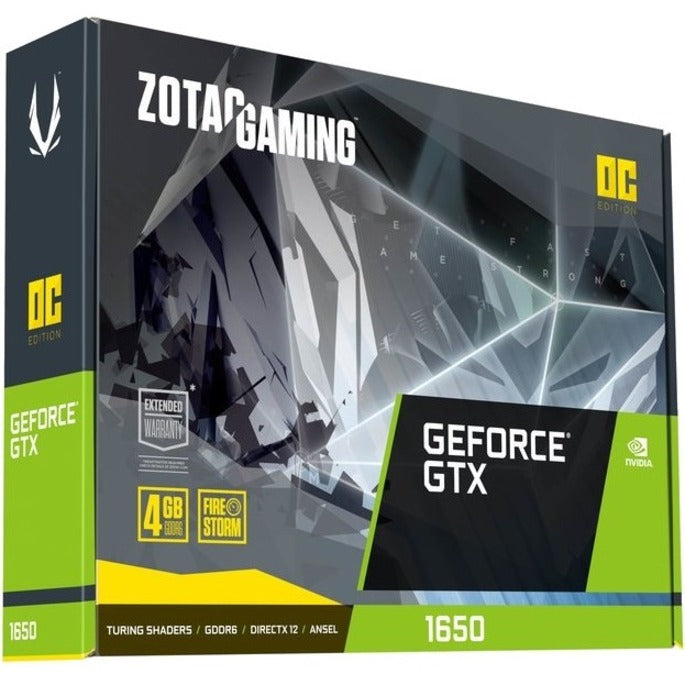 Zotac NVIDIA GeForce GTX 1650 Graphic Card - 4 GB GDDR6 ZT-T16520F-10L