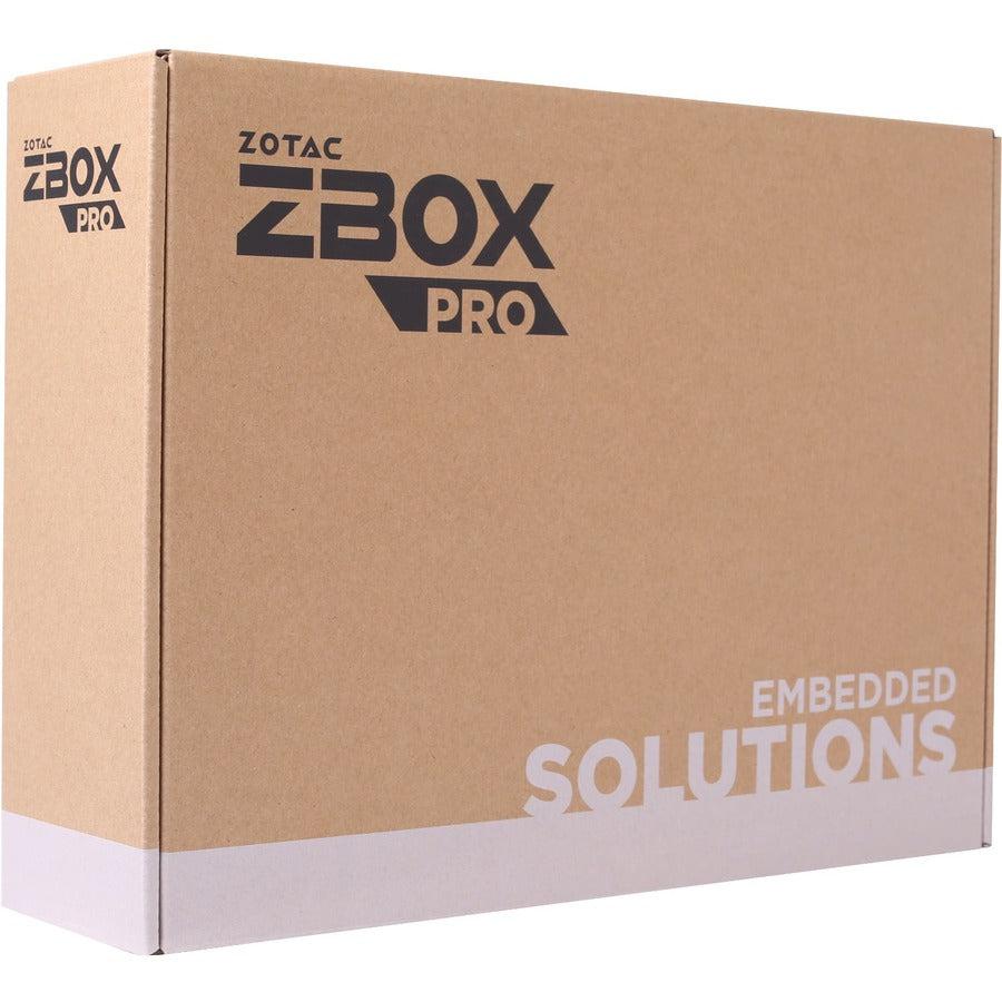 Zotac ZBOX PRO QK5P1000 Desktop Computer - Intel Core i5 7th Gen i5-7300U Dual-core (2 Core) 2.60 GHz DDR4L SDRAM - Mini PC