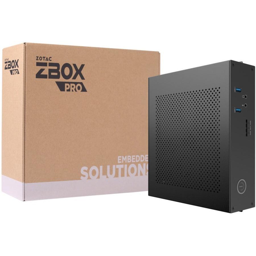 Zotac ZBOX PRO QK7P3000 Desktop Computer - Intel Core i7 7th Gen i7-7700T Quad-core (4 Core) 2.90 GHz DDR4L SDRAM - Mini PC