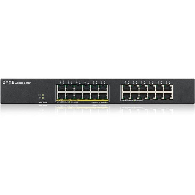 Zyxel 24-Port Gbe Smart Managed Poe Switch Gs1900-24Ep
