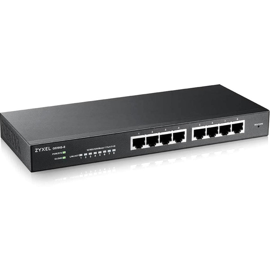 Zyxel 8-Port Gbe Smart Managed Switch