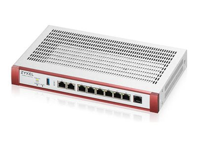 Zyxel ZyWALL USG FLEX 200H - Firewall - 8 ports - 1GbE, 2.5GbE - cloud-managed - rack-mountable USGFLEX200H