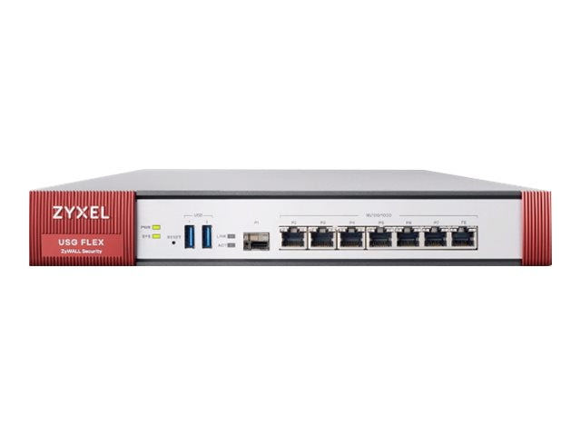Zyxel ZyWALL USG FLEX 500 - UTM Bundle - firewall - with 1 year AV+IDP, AS, CF - 1GbE - rack-mountable USGFLEX500BUN