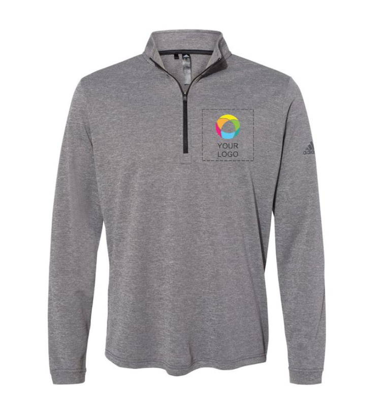 adidas® Lightweight Quarter-Zip Pullover – Breathable Comfort, Sleek Performance