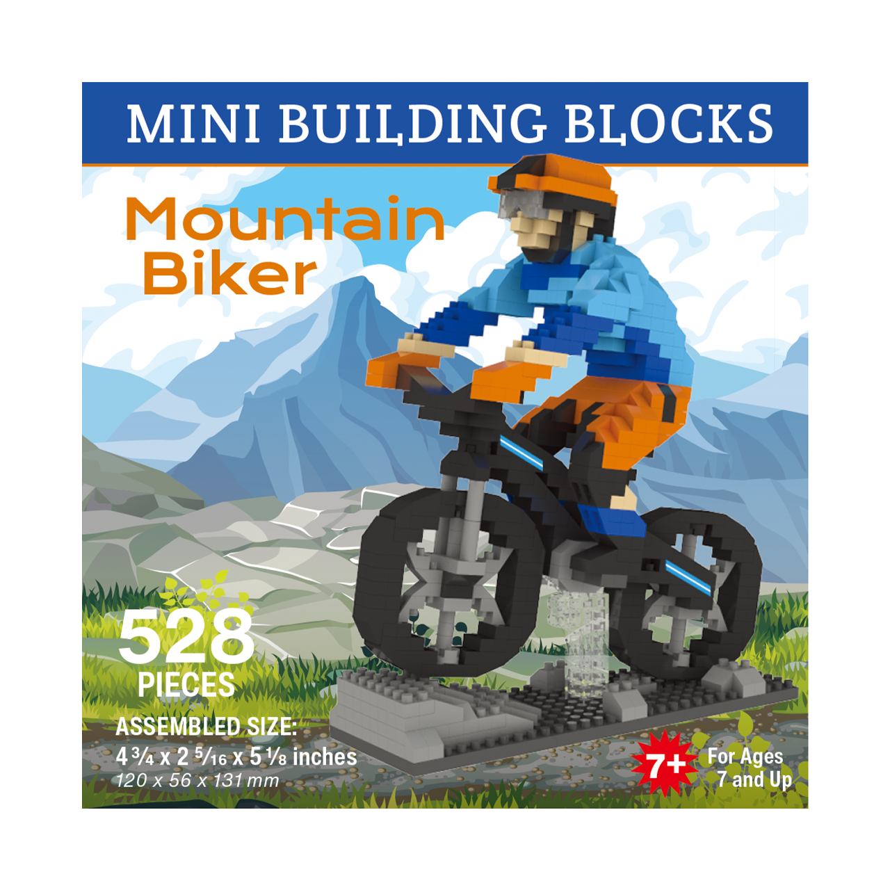 Mini Building Blocks - Mountain Biker