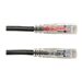 CAT6 550-MHZ LOCKABLE SNAGLESS STRANDED ETHERNET PATCH CABLE - UNSHIELDED (UTP),