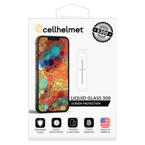 cellhelmet LSP-PHONE-PRO-PLUS Liquid Glass PRO+ Screen Protector for Phones and