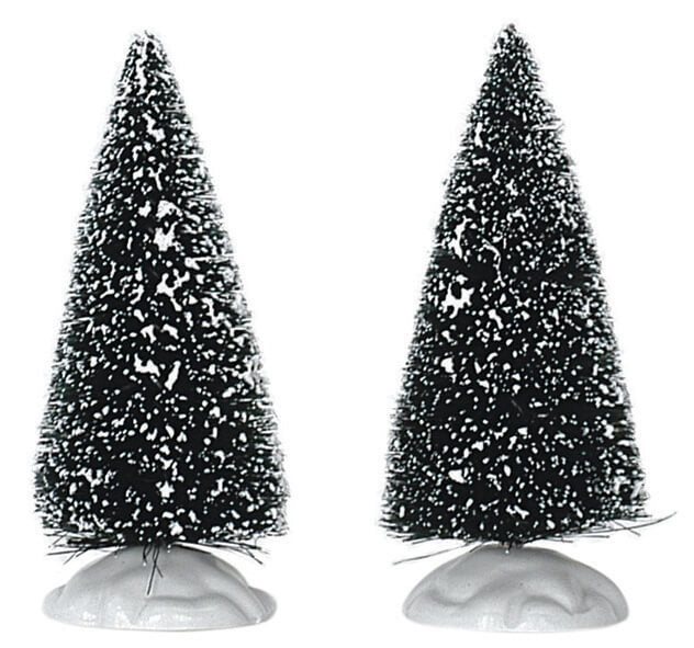 Bristle Trees - 4 inch - Set of 2