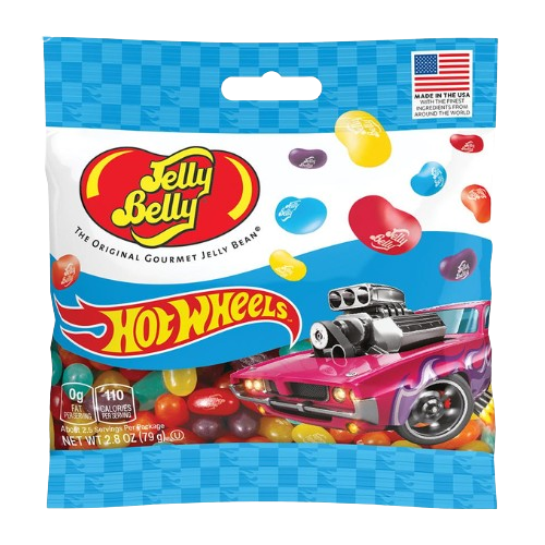 Hot Wheels  Jelly Beans 2.8 oz Grab & Go Bag