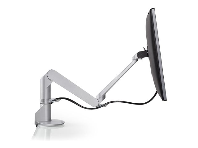 HAT DESIGN WORKS Evo Articulating Monitor Arm, Silver