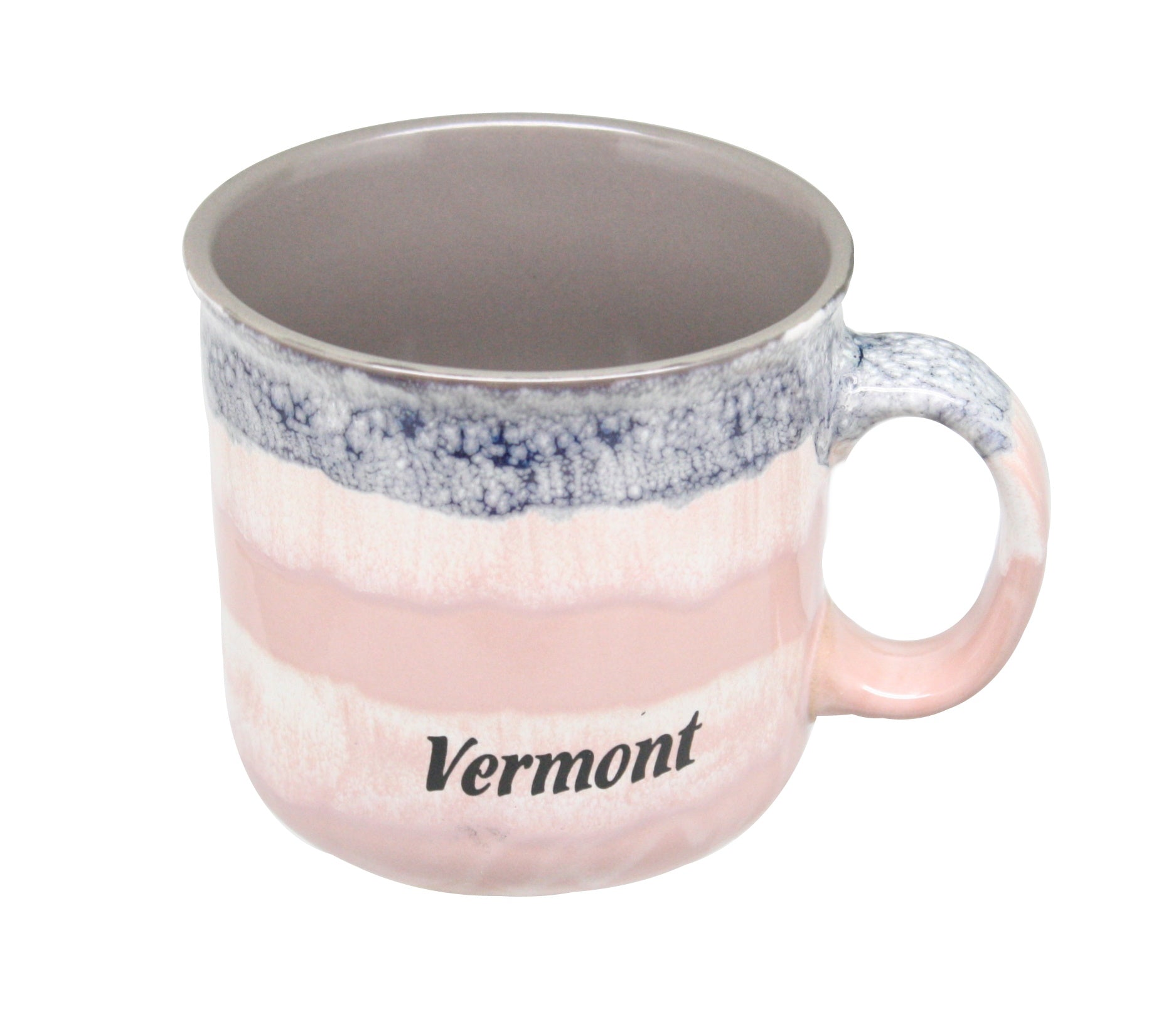 Drip Glaze Earth-tone Mug - Pink