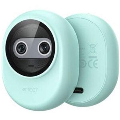 eMeet Piko+ Dual-Lens 4K Webcam (Green)