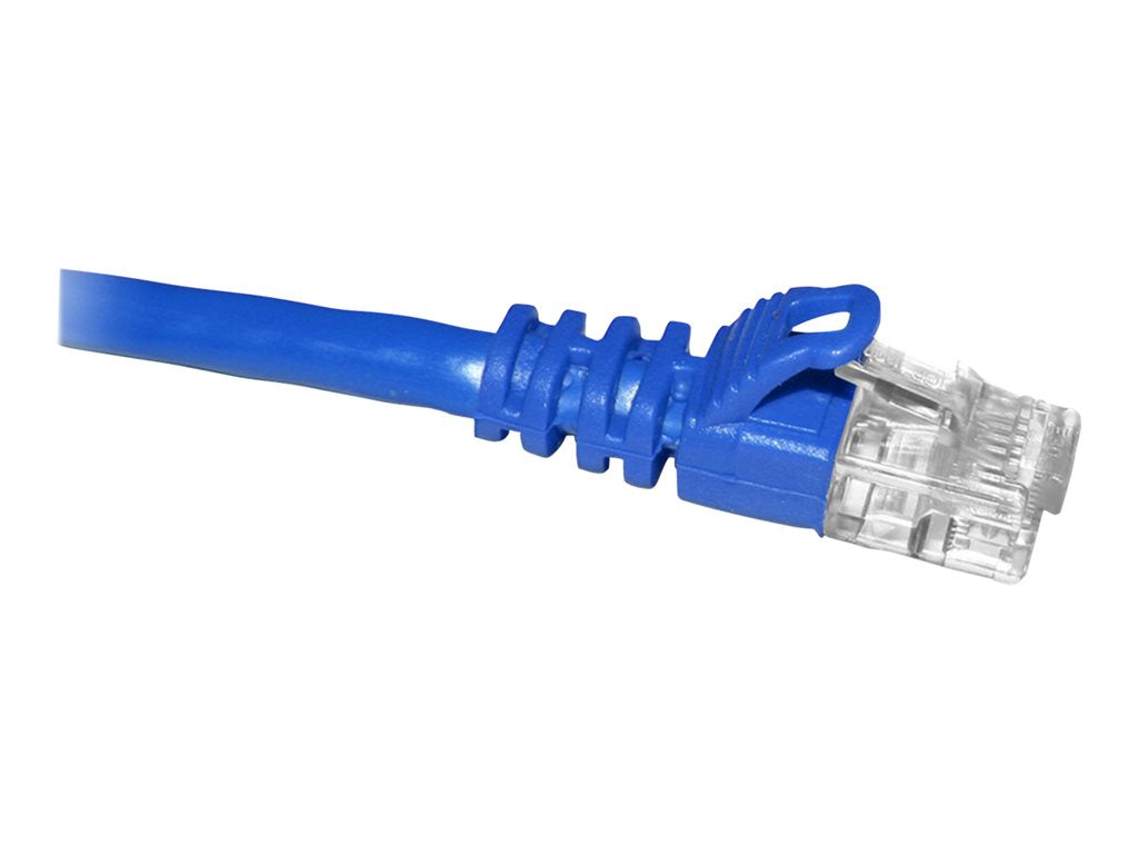 eNet Components - Patch cable - RJ-45 (M) to RJ-45 (M) - 25 ft - STP - CAT 6a - booted, snagless - blue C6A-SHBL-25-ENC