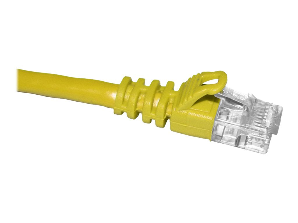 eNet Components - Patch cable - RJ-45 (M) to RJ-45 (M) - 70 ft - UTP - CAT 6 - booted, molded, riser, snagless - yellow