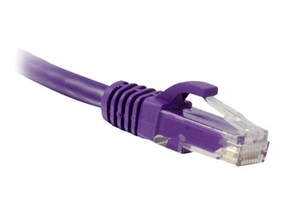 eNet Components - Patch cable - TAA Compliant - RJ-45 (M) to RJ-45 (M) - 25 ft - UTP - CAT 6 - booted, molded, riser, snagless C6-PR-25-ENT