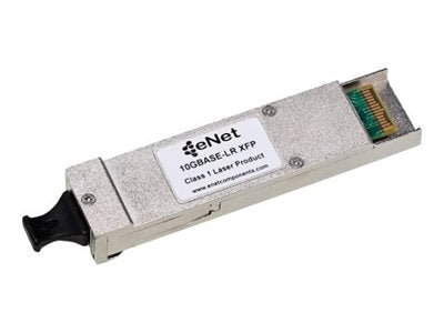 eNet Components XFP-10GLR-OC192SR-ENC - XFP transceiver module - 10GbE, SONET - 10GBase-LR - OC-192 - 1310 nm - for P/N: A9K-2T20GE-E-WS,
