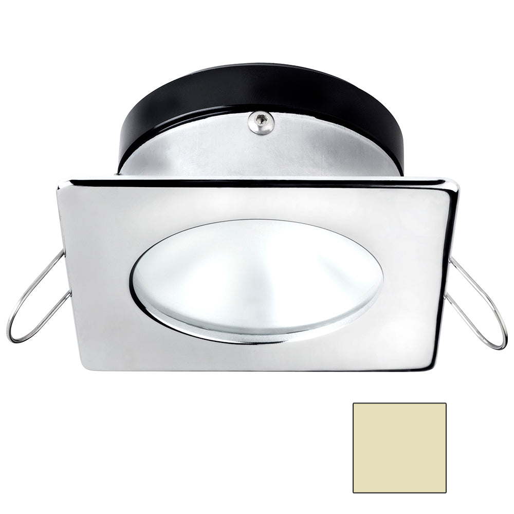 i2Systems Apeiron A1110Z - 4.5W Spring Mount Light - Square/Round - Warm White - Chrome