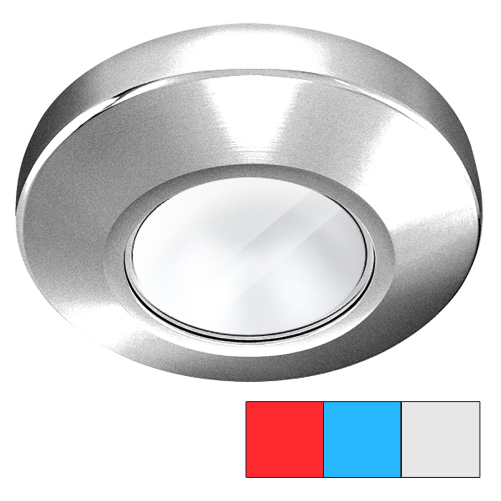 i2Systems Profile P1120 Tri-Light Surface Light - Red, Cool White &amp; Blue - Brushed