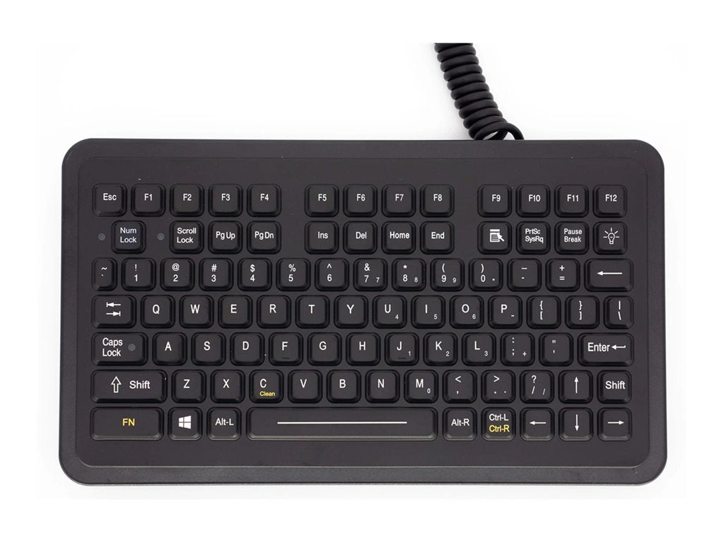 iKey SLP-88-PS2 Panel Mount - Keyboard - backlit - PS/2