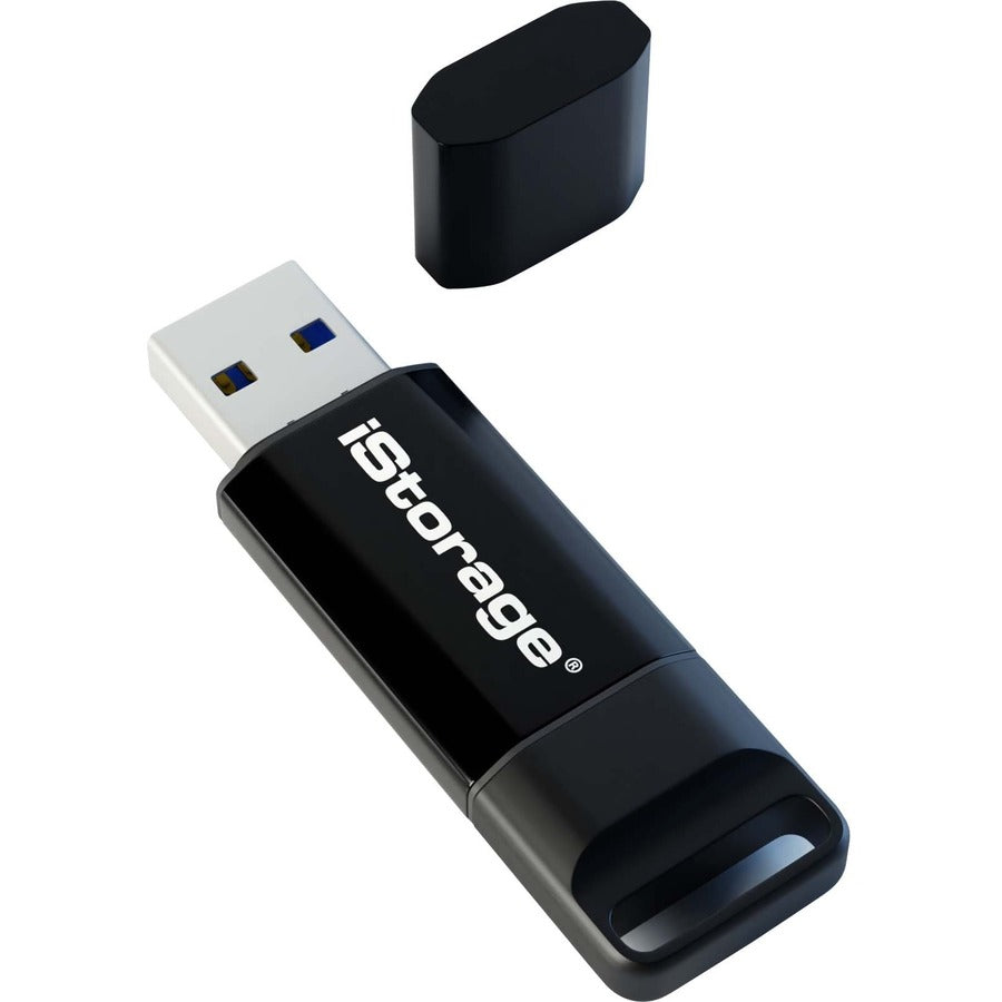 iStorage datAshur BT 128 GB | Encrypted Secure Flash Drive | Unlock using your smartphone via bluetooth | Remote Management Ready. IS-FL-DBT-256-128
