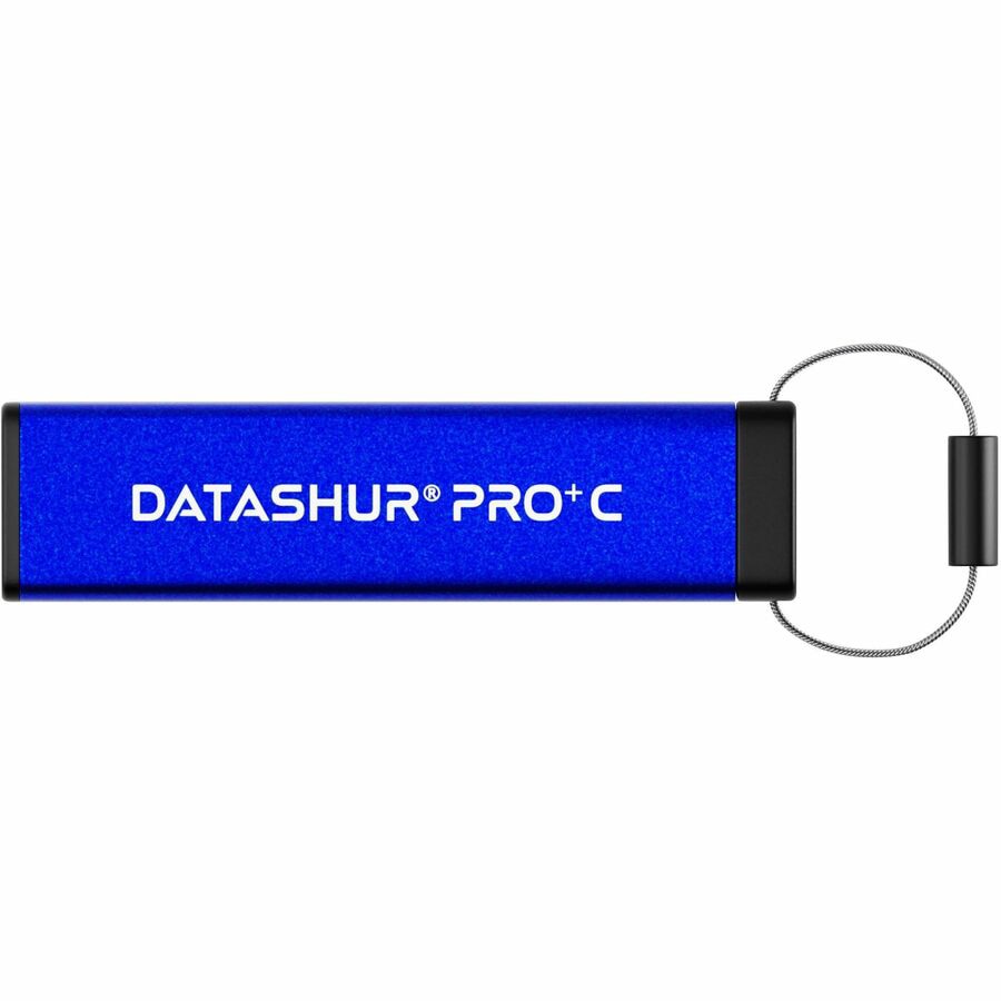iStorage datAshur PRO+C 128GB USB-C FIPS 140-3 Level 3 Secure PIN Flash Drive