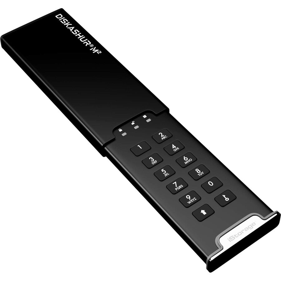 iStorage diskAshur M2 SSD 1 TB | PIN authenticated | hardware encrypted | USB 3.2 | Ultra-fast | FIPS compliant | Rugged & Portable. IS-DAM2-256-1000