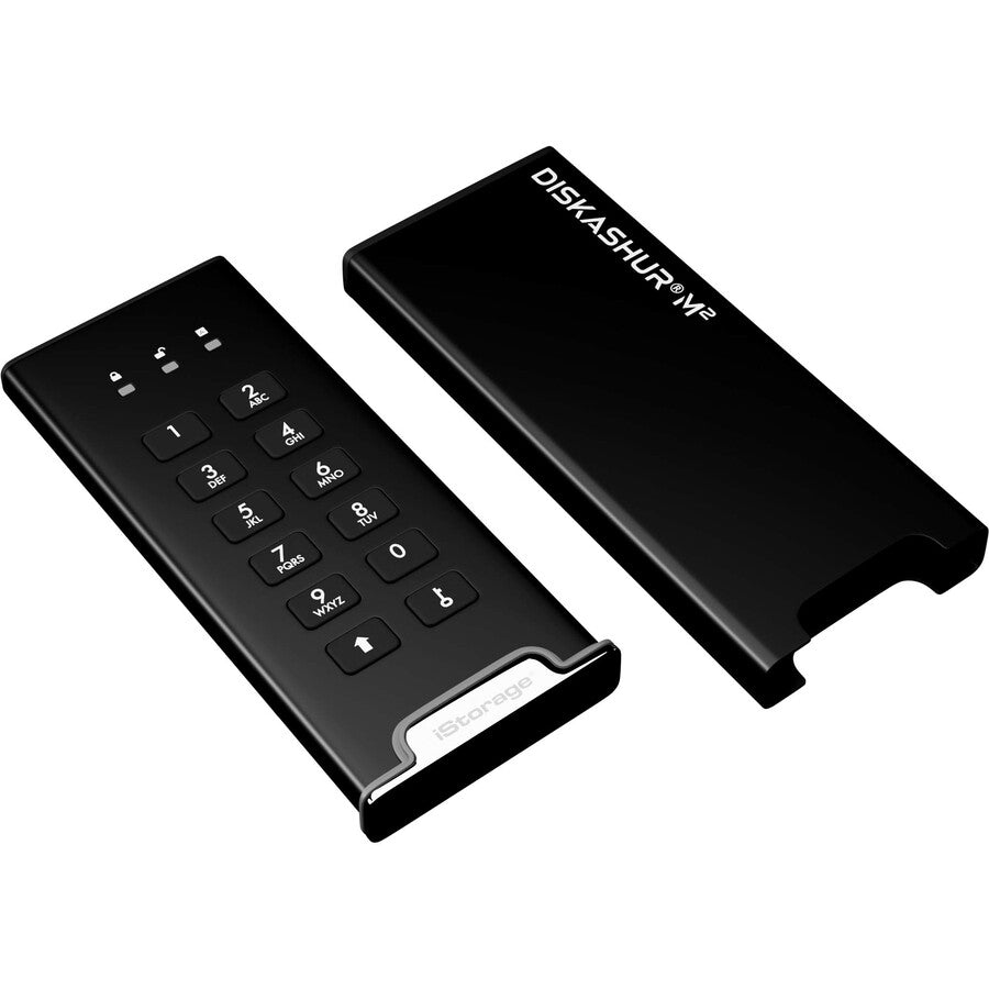 iStorage diskAshur M2 SSD 1 TB | PIN authenticated | hardware encrypted | USB 3.2 | Ultra-fast | FIPS compliant | Rugged & Portable. IS-DAM2-256-1000