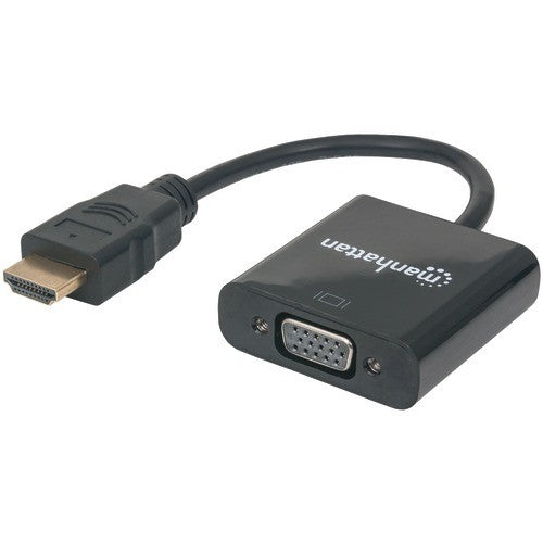 HDMI MALE TO VGA FEMALE, BLACK